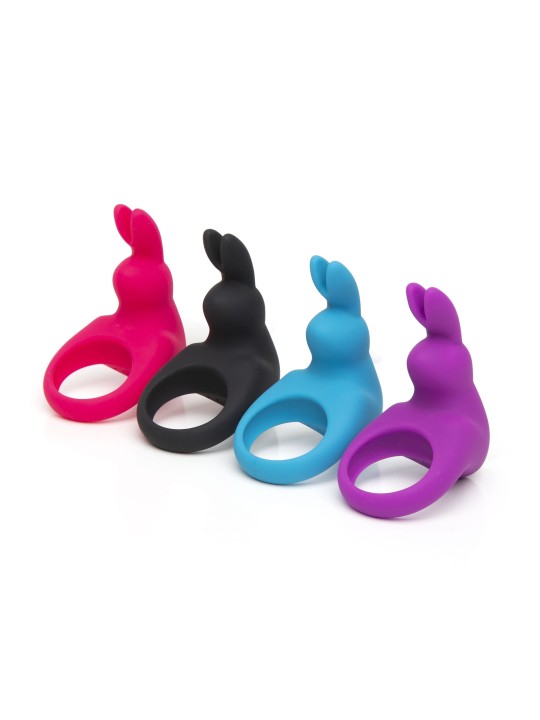 Happy Rabbit – Rabbit Cock Ring – Black