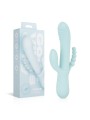 Good Vibes Only - Triple Stimulation Vibe - Soft Silicone - Blue