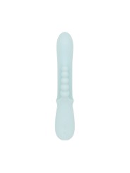 Good Vibes Only - Triple Stimulation Vibe - Soft Silicone - Blue