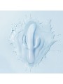 Good Vibes Only - Triple Stimulation Vibe - Soft Silicone - Blue