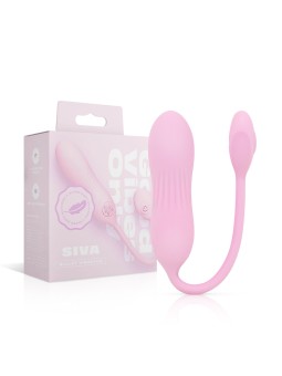 Good Vibes Only - Siva Vibrating Egg - Soft Silicone Roze