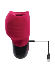Evolved - Body Kisses Vibrator - Red/Black