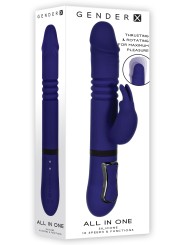 Evolved - All in One Rabbit Vibrator - Royal Blue