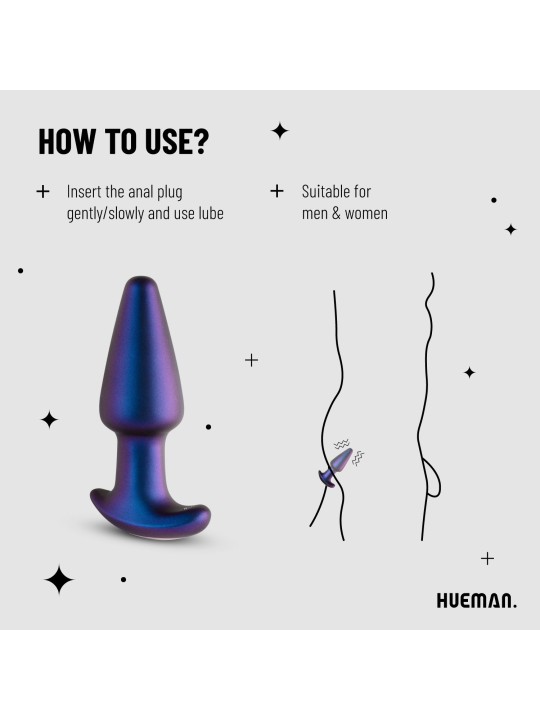 Hueman - Meteoroid Rimming Anal Plug