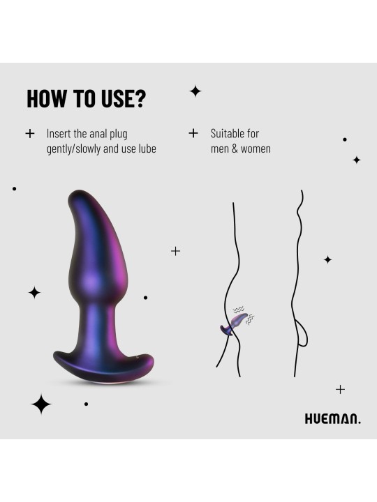 Hueman - Asteroid Rimmende Anaal Plug