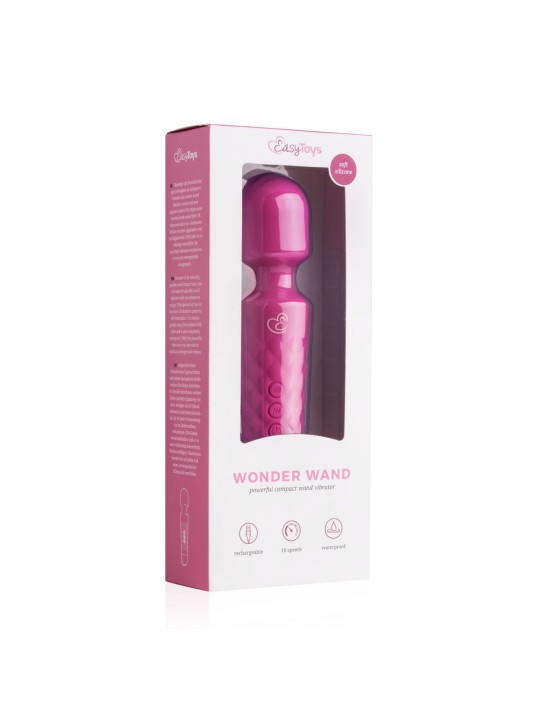 EasyToys Mini Wand Vibrator - Roze