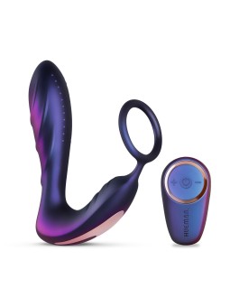 Hueman - Black Hole Anal Vibrator With Cockring