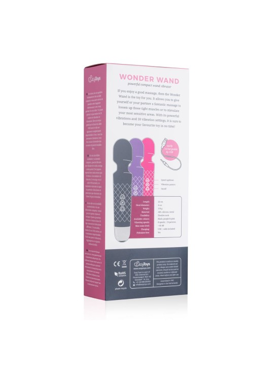 EasyToys Mini Wand Vibrator - Roze