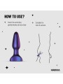 Hueman - Space Force Vibrating and Thrusting Butt Plug