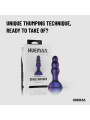 Hueman - Space Invader Vibrating and Thrusting Butt Plug