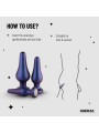Hueman - Comets Butt Plug Set