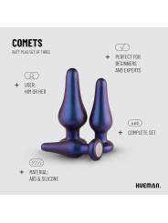 Hueman - Comets Butt Plug Set