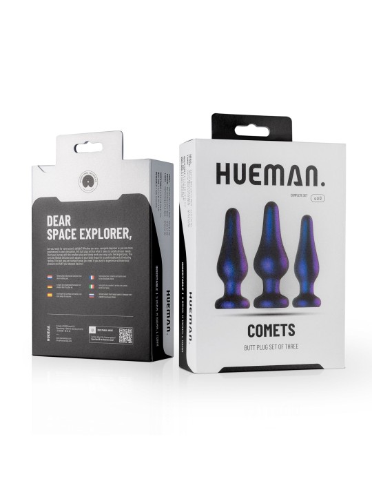 Hueman - Comets Butt Plug Set
