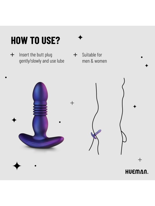 Hueman - Stotende Buttplug