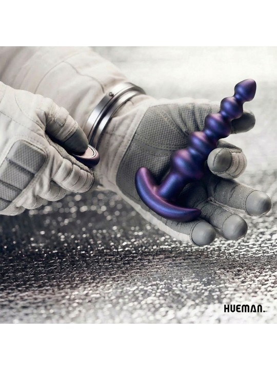 Hueman - Galaxy Force Vibrating Butt Plug with Remote