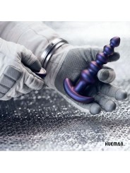 Hueman - Galaxy Force Vibrating Butt Plug with Remote