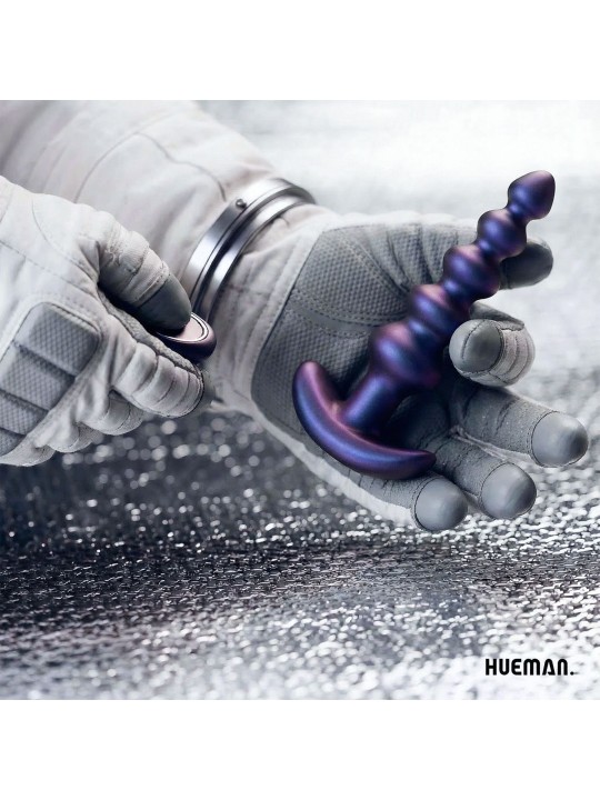 Hueman - Galaxy Force Vibrating Butt Plug with Remote