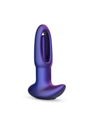 Hueman - Voyager Vibrating Butt Plug With Tapping - Purple