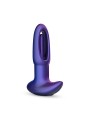 Hueman - Voyager Vibrating Butt Plug With Tapping - Purple