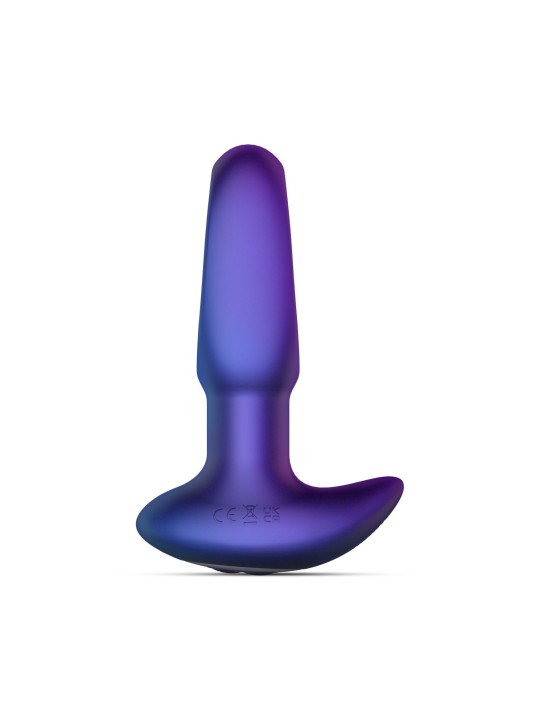 Hueman - Voyager Vibrating Butt Plug With Tapping - Purple