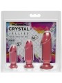 Doc Johnson - Crystal Jellies Anal Starter Kit - Roze