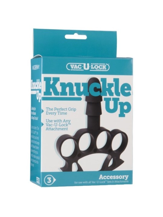 Doc Johnson - VacULock Knuckle Up - Black