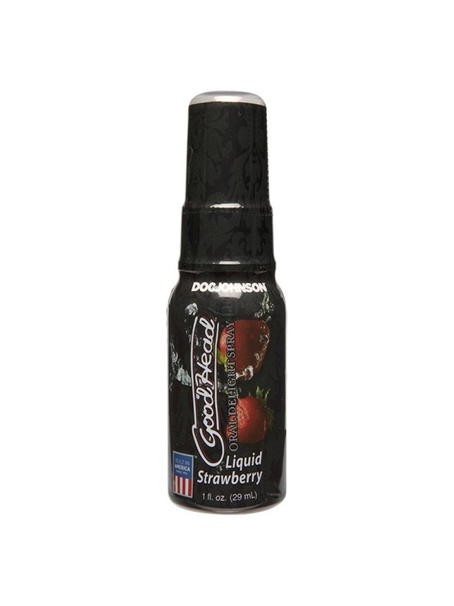Doc Johnson - GoodHead Oral Delight Spray - Strawberry - 29 ml