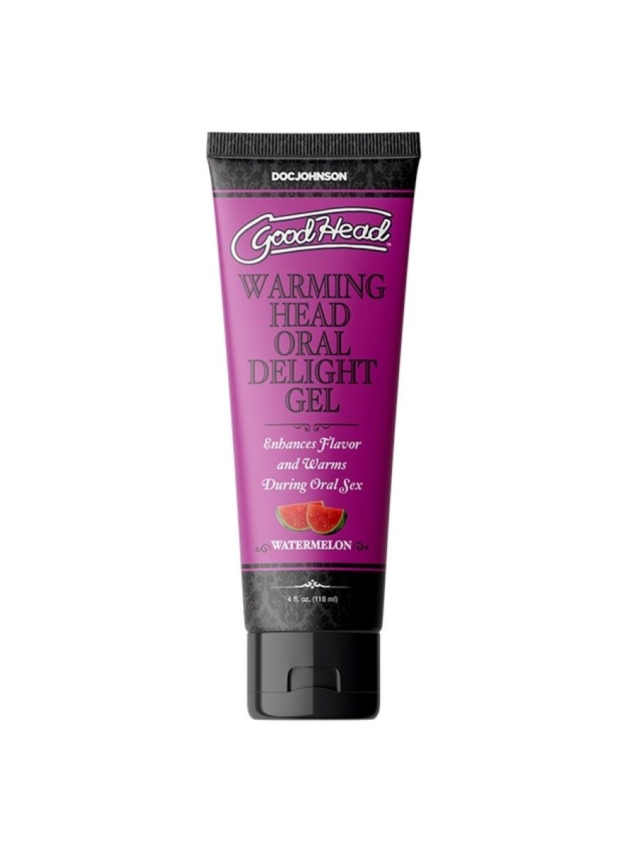 Doc Johnson - GoodHead Warming Oral Delight Gel - Watermelon - 118 ml