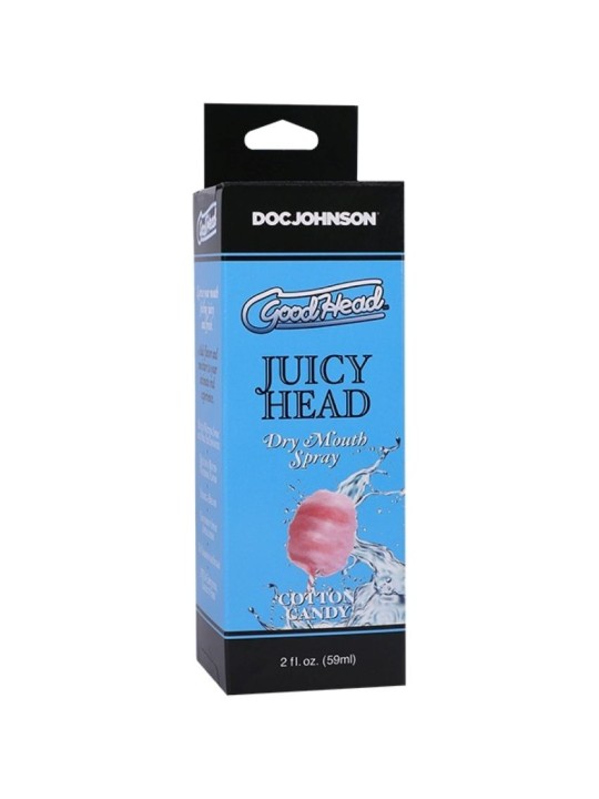 Doc Johnson - GoodHead Juicy Head Dry Mouth Spray - Cotton Candy - 60 ml