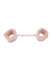 Sportsheets – S&M Peaches ‘n CreaMe Fur Handcuffs – Cream
