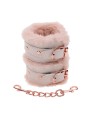 Sportsheets – S&M Peaches ‘n CreaMe Fur Handcuffs – Cream