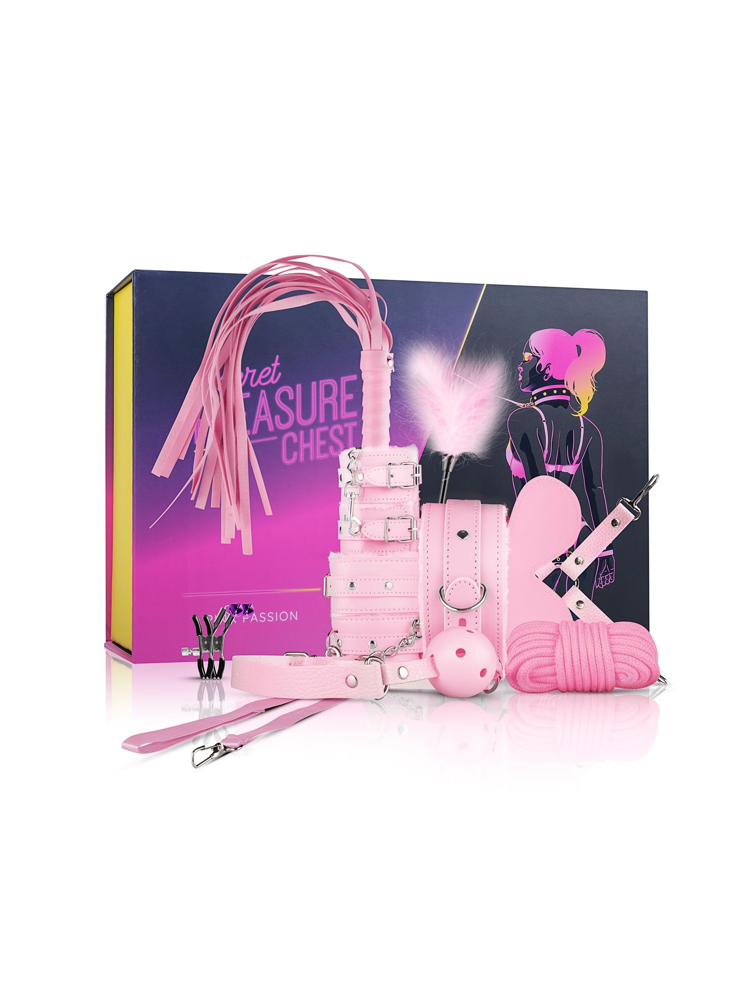 Secret Pleasure Chest X Bedroom Fantasies - Pink Pleasure