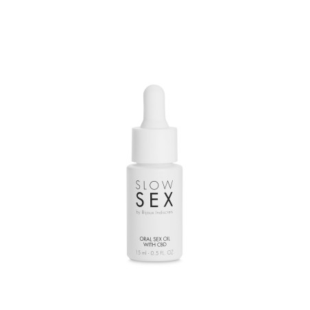Bijouux Indiscrets - Oral Sex Olie met CBD Slow Sex - 15 ml
