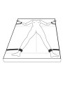 Bedroom Fantasies - Silver Moon Fantasy Play Kit - Bed restraint
