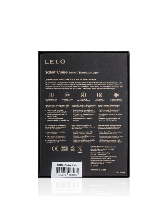 LELO - Sona Air Pressure Vibrator - Pink