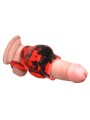 Creature Cocks - Hell Hound Ballstretcher - Rood
