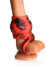 Creature Cocks - Hell Hound Ballstretcher - Rood
