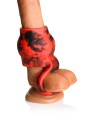 Creature Cocks - Hell Hound Ballstretcher - Rood