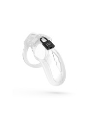 Lockdown Chastity Cage Clear - Medium