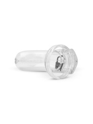 Lockdown Chastity Cage Clear - Medium