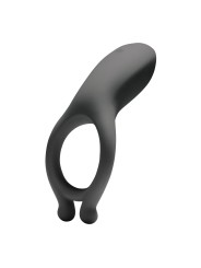 Doc Johnson - OptiMALE Oplaadbare Vibrerende C-Ring - Grijs