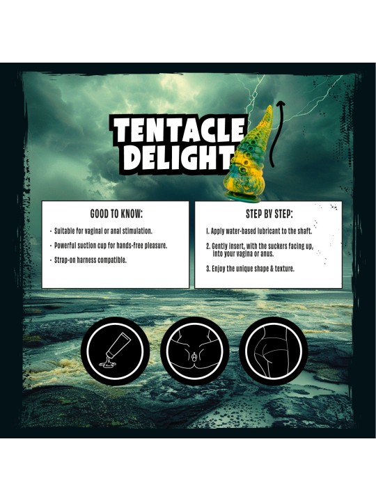 Mythical Mates - Tentacle Delight Groen & Geel