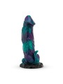 Mythical Mates - Dragonfly Dildo Paars & Groen - 22.6 cm