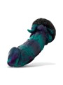 Mythical Mates - Dragonfly Dildo Paars & Groen - 22.6 cm