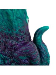 Mythical Mates - Dragonfly Dildo Paars & Groen - 22.6 cm