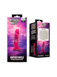 Mythical Mates - Another World Dildo Roze & Paars - 22.4 cm