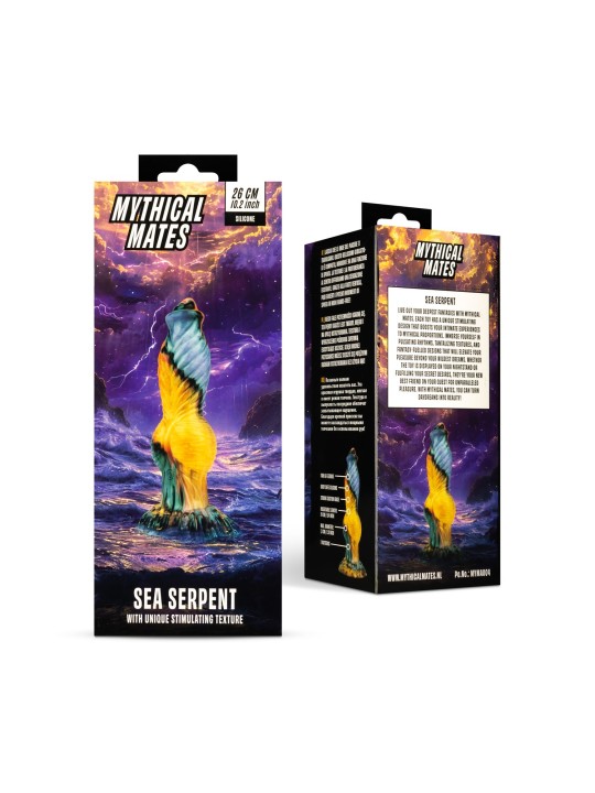 Mythical Mates - Sea Serpent Stotende Dildo - 26 cm