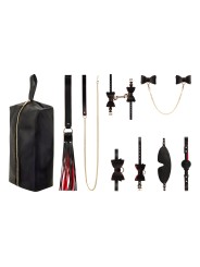 Bedroom Fantasies - Crimson & Ebony - 8-delige Luxe Set