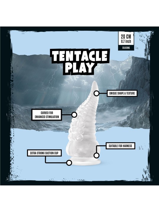 Mythical Mates - Tentacle Play Jelly Dildo - 20 cm