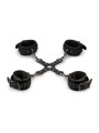 Easytoys Fetish - Hogtie With Hand and Anklecuffs - Black